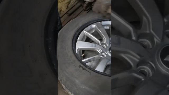 как разбортировать колесо с датчиком давления смотреть онлайн