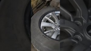 как разбортировать колесо с датчиком давления