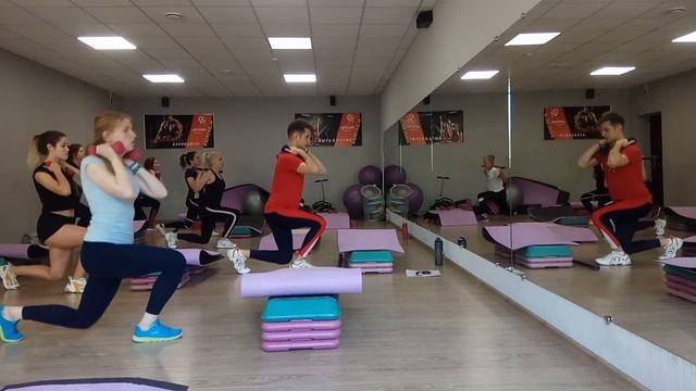 BODY SCULPT - групповая силовая тренировка с DIMA SAP смотреть онлайн