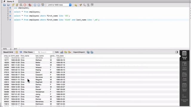 Using Like And Not Like with SQL Where Clause смотреть онлайн