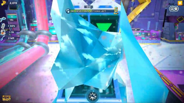 Minion Rush Speedrun- Snowman Minion commit 690 Despicable Actions while Freeze Ray is Active | 4K смотреть онлайн