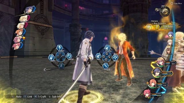 Trails of Cold Steel 3 difficulty mod "NIGHTMARE" | Boss 35: Arianrhod & McBurn смотреть онлайн