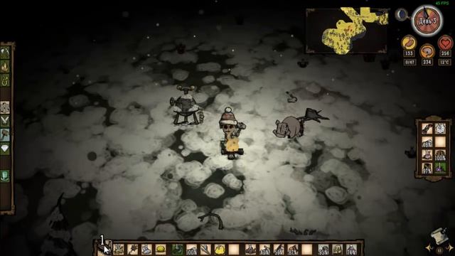 Прохождение приключения Don't Starve в поисках Максвелла и Веса #3 - Глава 2 Игра началась смотреть онлайн