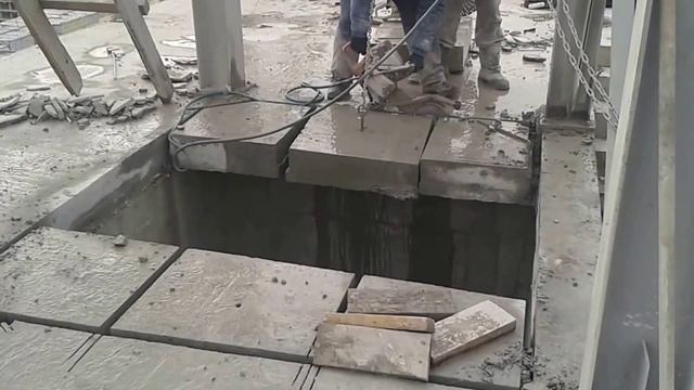 Алмазная резка монолита ручными резчиками смотреть онлайн