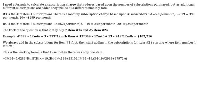 EXCEL Formula economies of scale calculation смотреть онлайн