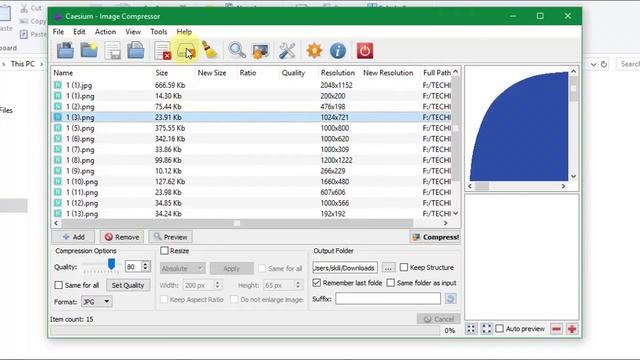 Caesium - Compress Image size without losing Quality смотреть онлайн