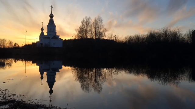 Пение птиц на закате смотреть онлайн