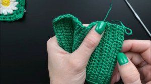 МК на вязаный ТОП крючком | Как связать ЛИФ с ромашками