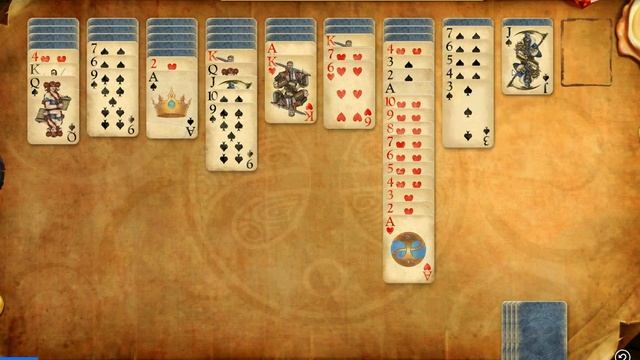 Fable\Mixed II\Spider: Expert - Earn a score of 532 in no more than 67 moves смотреть онлайн