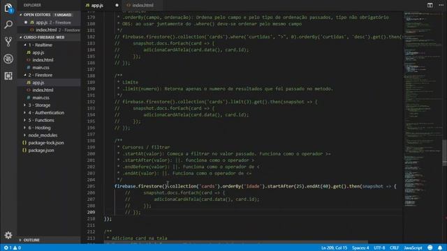 Firebase Firestore - Filtrando dados смотреть онлайн