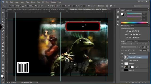 Advanced Photoshop Project 1 BookCover смотреть онлайн