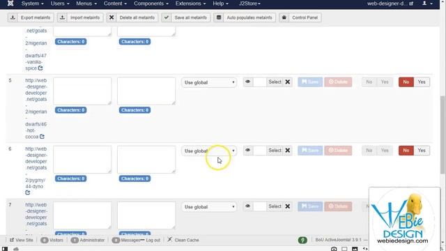 Using JSitemap Pro to manage Meta Information смотреть онлайн