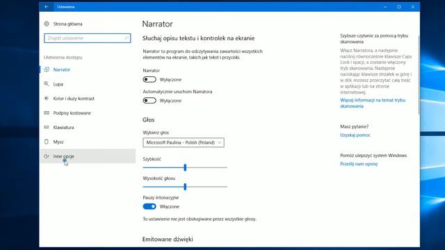 Windows 10: Włączenie dźwięku mono. смотреть онлайн