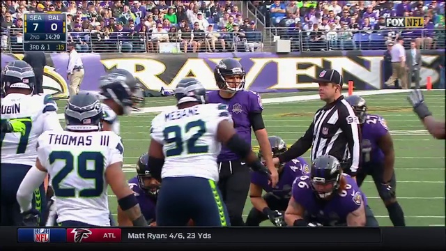 NFL . Baltimore Ravens - Seattle Seahawks 13.12.15_2h смотреть онлайн