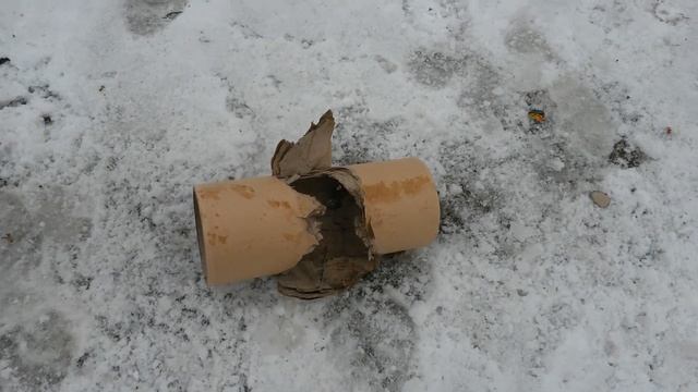 Петарда Хэллоуин vs труба от стрейч-пленки пищевой смотреть онлайн