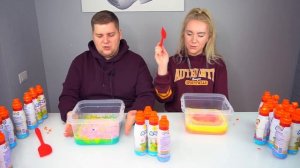 не выбирай СОК АГУША СЛАЙМ ЧЕЛЛЕНДЖ ? Лизун из случайных ингредиентов / Juice Slime Challenge