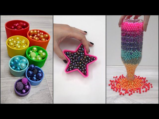 Oddly Satisfying Reverse Video. Colorful Relaxing Compilation. No Talking, No Music