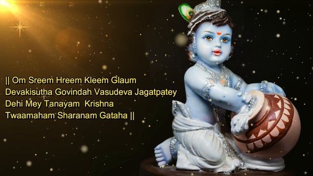 Santaan Gopal Mantra 108 Times | Mantra For Successful Pregnancy  And To Have A HEALTHY BABY
