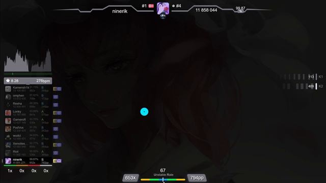 🔔 ninerik | Draw the Emotional - Sad spring [Akitoshi's Expert] +HDNC 99.45% (#1 903pp FC) - osu! смотреть онлайн
