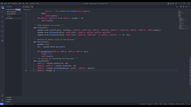 Balloon Shooting Game with Python смотреть онлайн