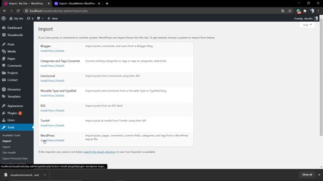 How To Export Page From One Website To Import In Another Using WordPress? смотреть онлайн