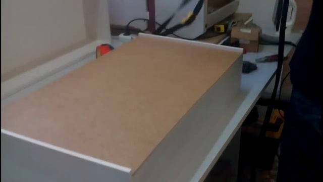 Сборка выдвижного ящика под направляющие скрытого монтажа смотреть онлайн