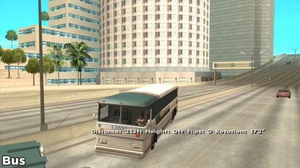 GTA SAN ANDREAS BUS VS COACH !