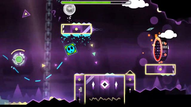 Прохождение 5 уровней в GD: Space Cloud, Unravel, Dark Drop, Revival, Winter. смотреть онлайн