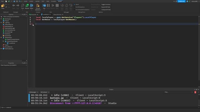 ГАЙД ПО GETMOUSE | ROBLOX STUDIO смотреть онлайн