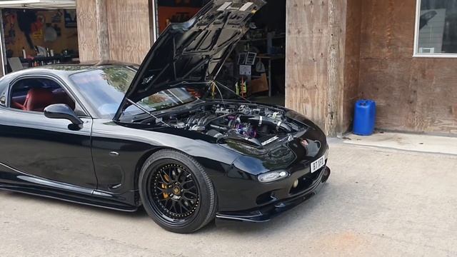 Mazda Rx7 FD3S Efini Cold Start