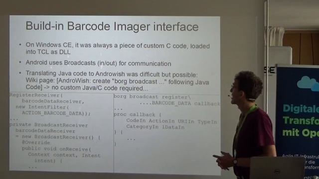 EuroTcl2019: (Professional) Android Bar Code device application (Harald Oehlmann) смотреть онлайн