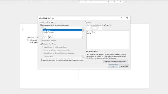 Umschläge erstellen in Word mit der Seriendruck-Funktion (inkl. Excel Daten Import) смотреть онлайн