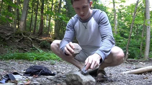Attempting To Craft Stone Tools With No Training... | Stone Age Tool Making: Part 1 смотреть онлайн