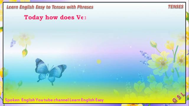 SIMPLE PRESENT TENSE LEARN ENGLISH GRAMMAR EASY смотреть онлайн