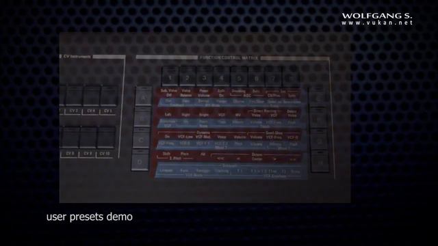 Wersi MK1 S2: USER presets demo смотреть онлайн