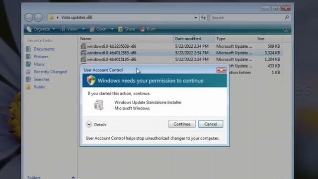 Fix Windows Vista update error 80072EFE смотреть онлайн