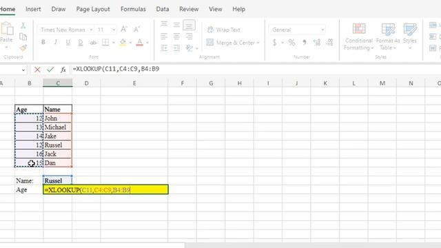 Excel XLOOKUP - function searches a range or an array #xlookup #excel #exceltips смотреть онлайн