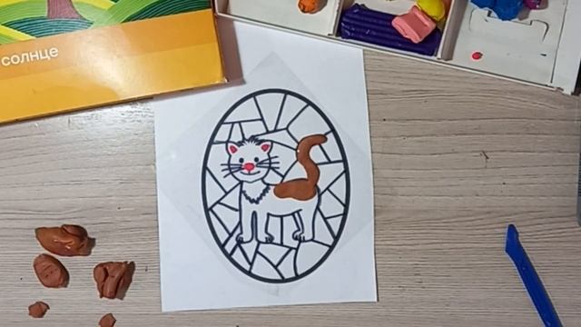 Мастер-класс для детей Витражная пластилинография смотреть онлайн