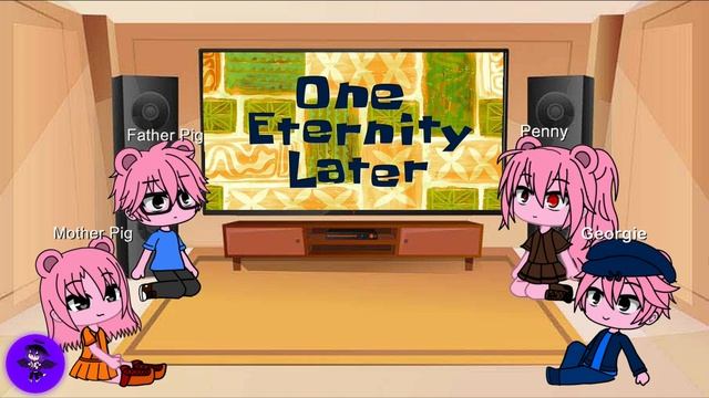 Gacha Club| ? Piggy characters react to Piggy Memes - Peppa and Roblox Piggy Funny Animation! смотреть онлайн