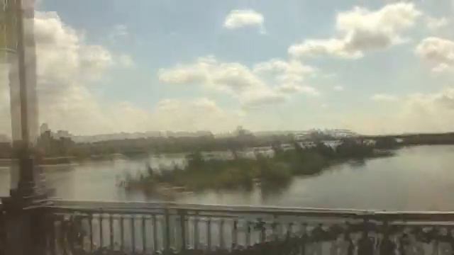 Река Днепр в Киеве смотреть онлайн