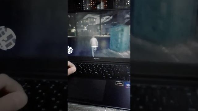Да я запустил gta 4 на ноутбуке смотреть онлайн