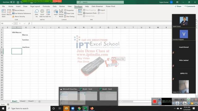 Excel 2019 + Excel VBA Macros