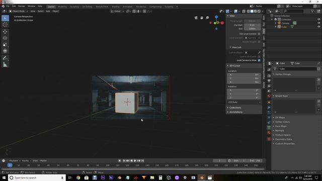 Blender Tutorial- How to add/render background image (part 2) смотреть онлайн