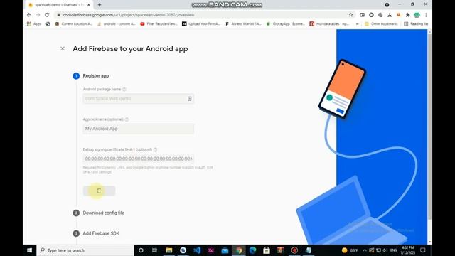 #2. Configure Firebase with project | SpaceWeb Android смотреть онлайн