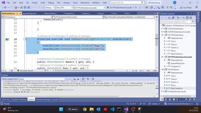 Entity Framework 7 - Inheritance смотреть онлайн