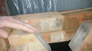 КИРПИЧНАЯ ПЕЧЬ. 11-12ряд. Установка варочной плиты..