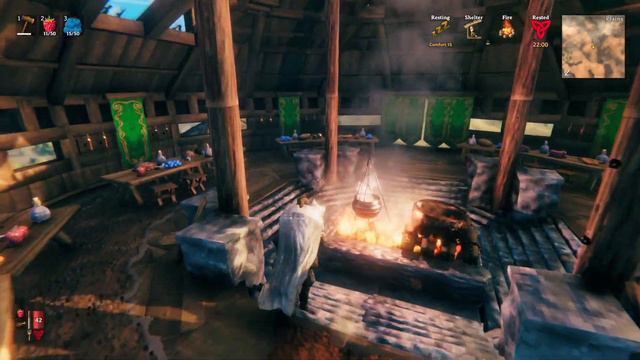 Valheim Build Series | Ep 12 | Plains Round House Pt. 2 - Decoration смотреть онлайн