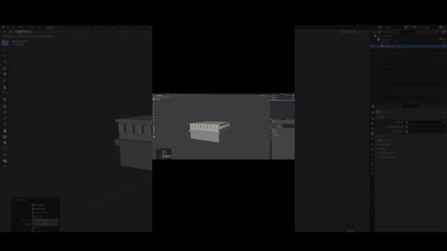 3D модель здания через Blender 3D смотреть онлайн