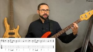 Три простые партии для бас гитары