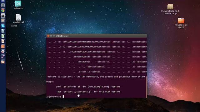 how to slowloris dos with ubutu смотреть онлайн